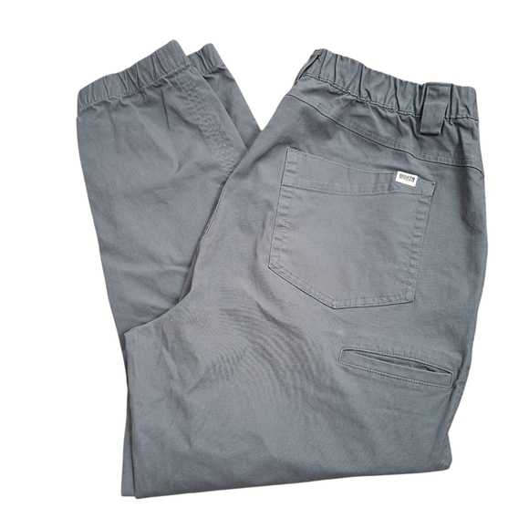 Duluth Trading Co. Grey Cargo Jogger Pants Sz 16 - Picture 1 of 8